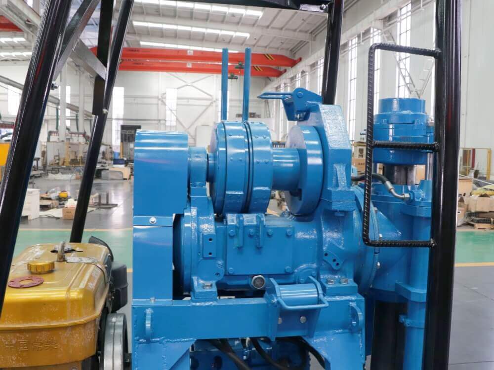 Core drill rig details