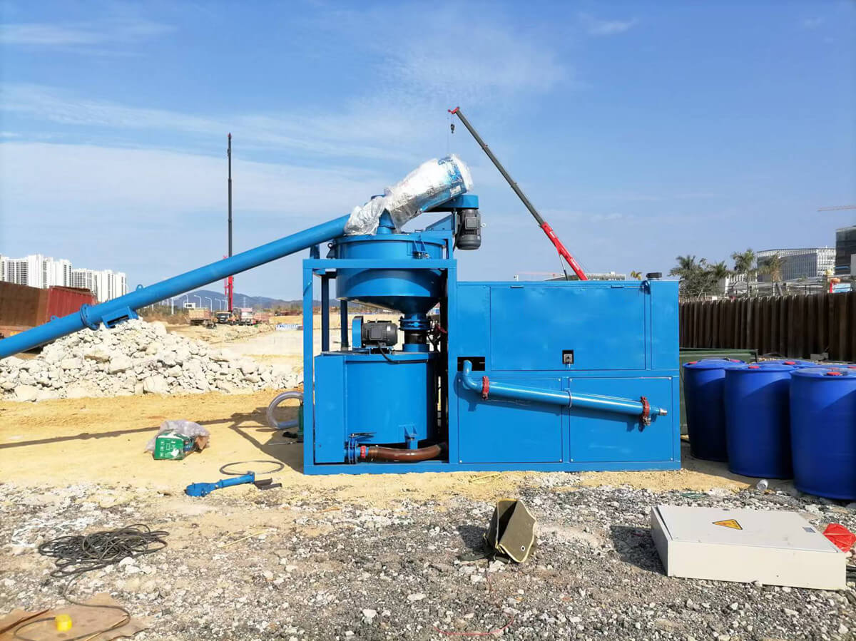 foam concrete mixing plant for sale