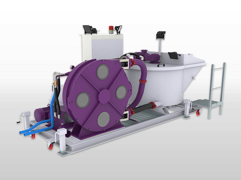 cellular concrete backfill equipment