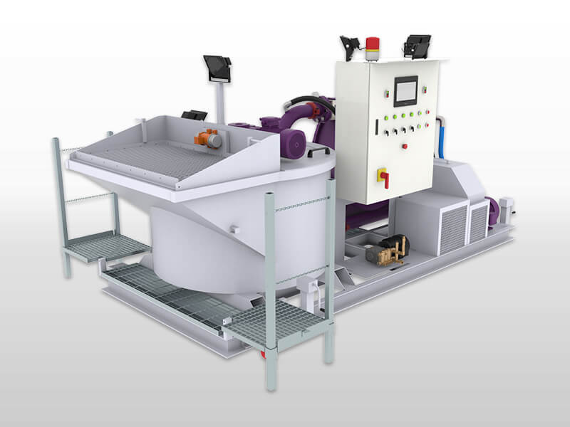 foam concrete filling equipment