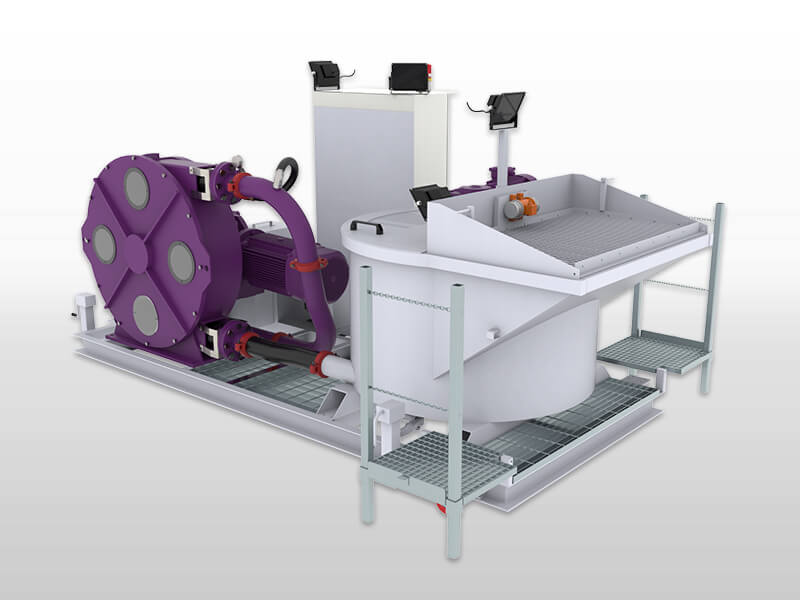 foamed concrete backfill equipment