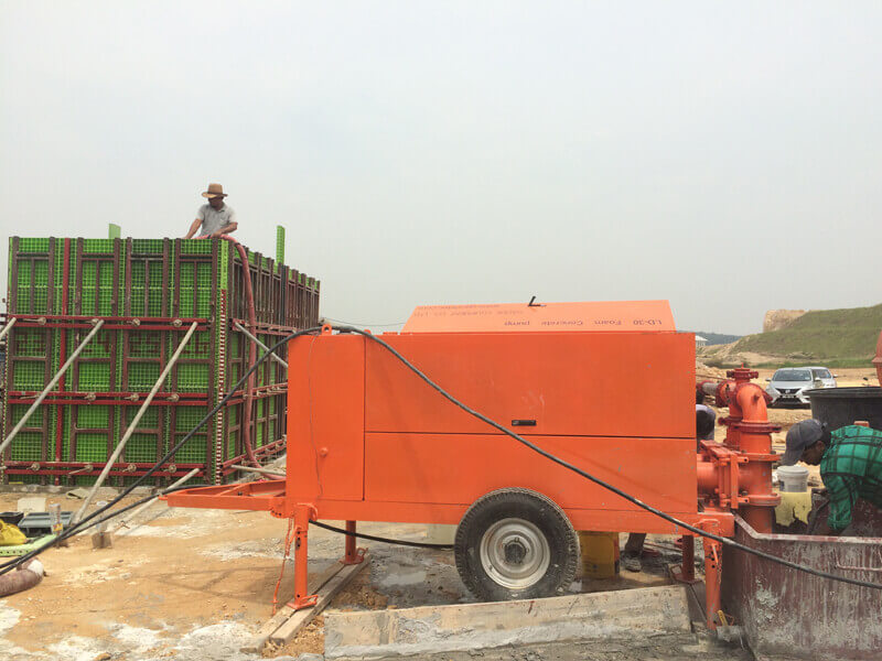 foam concrete machine