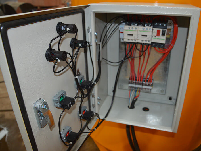 electric control box of electric grout mixer