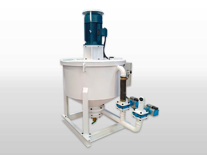 Colloidal cement grout mixer