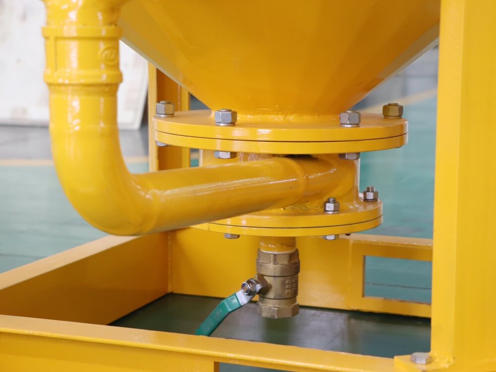 Cement grout mixer details