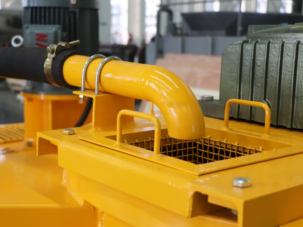 Cement slurry tansfer