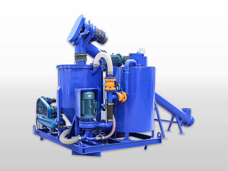 auto weighing colloidal grout mixer