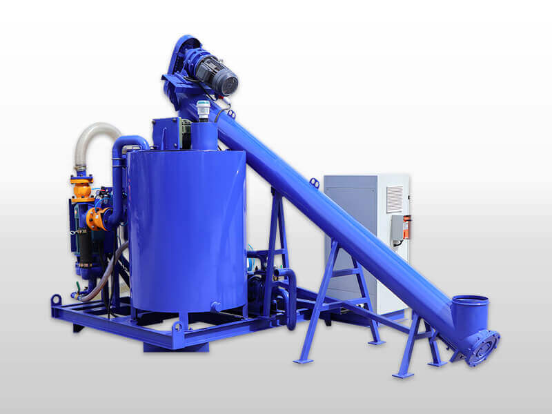auto weighing high speed grout mixer