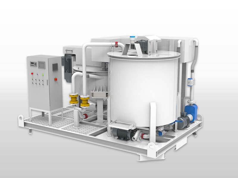 bentonite slurry grout mixer with agitator