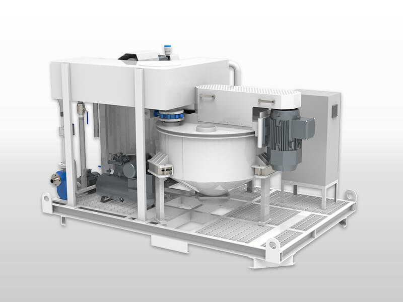 bentonite slurry mixer with agitator