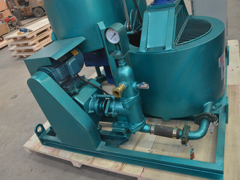 grout pump of grout plant
