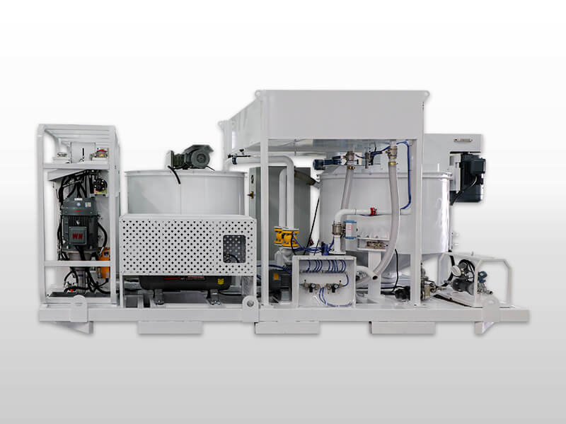 Automatic grouting and mixing machine
