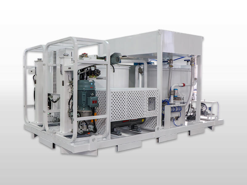 grouting and mixing plant