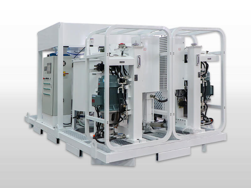 grouting and mixing station