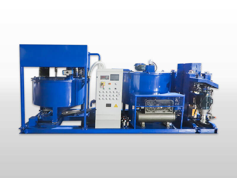 automatic colloidal grout mixing plant