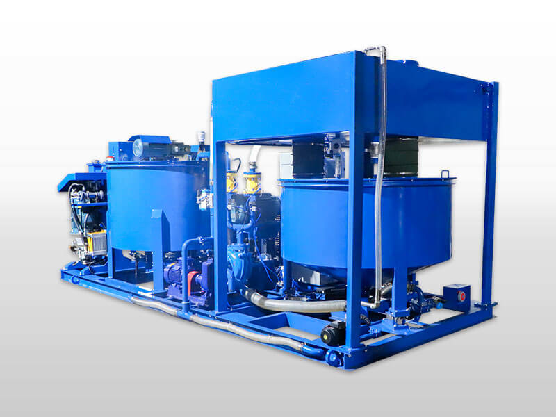 automatic grout mixing plant