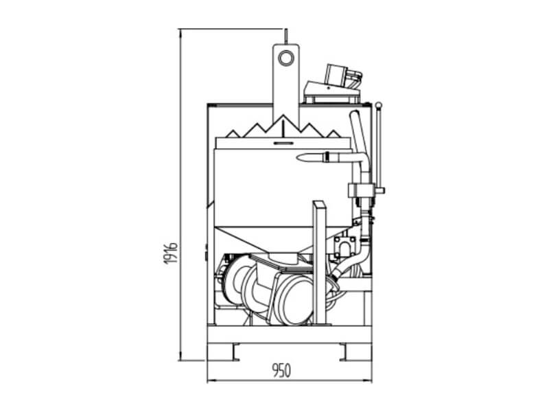 Grout Plant Dimensions