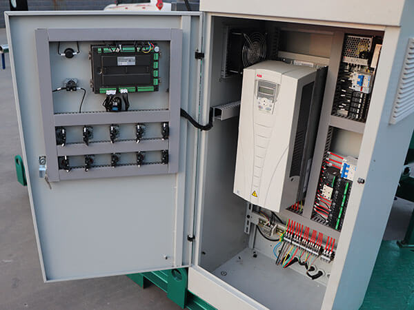 Electric control cabinet of mortar grout station
