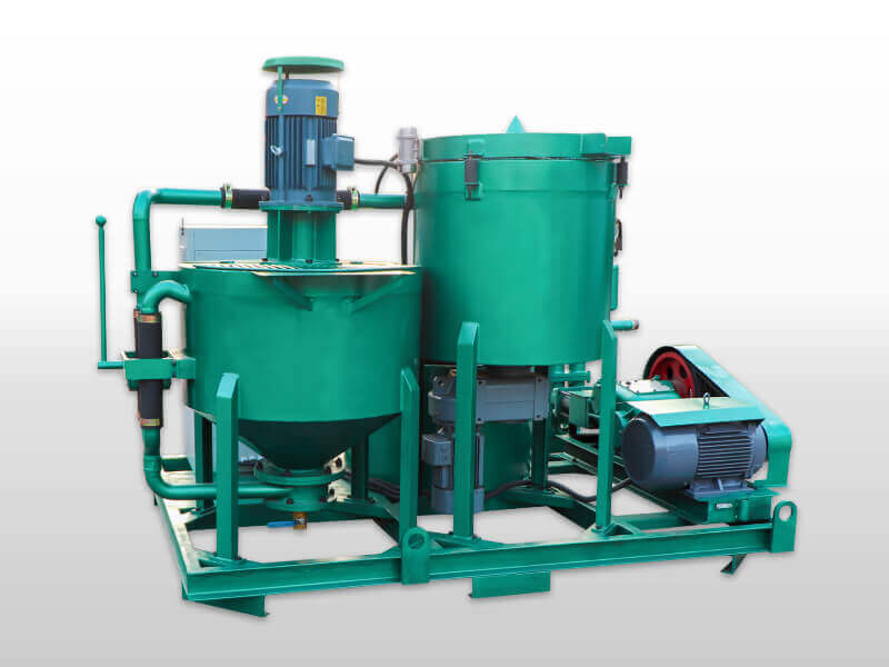 mortar grout pump station