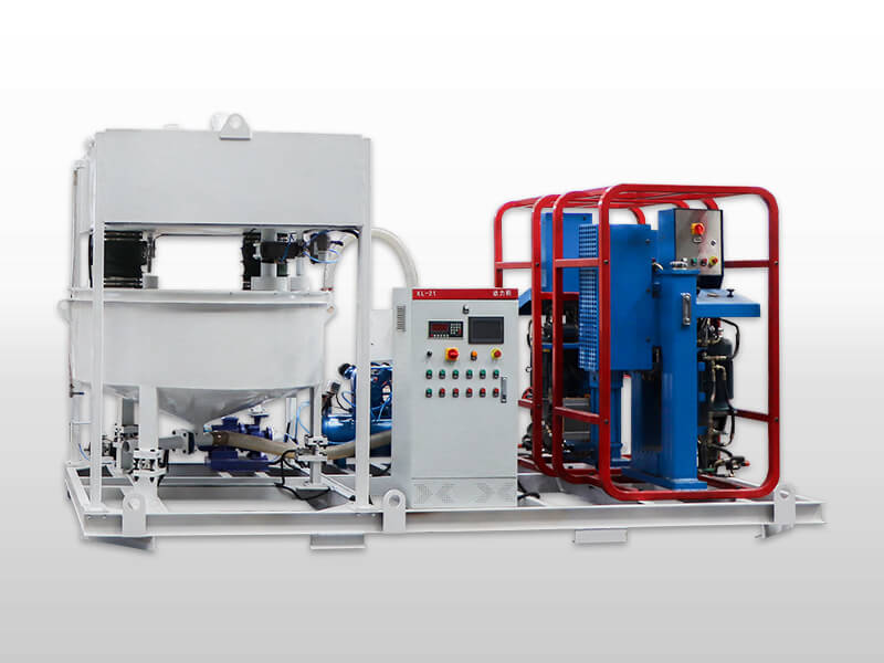 automatic grout mixing plant