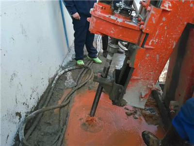 double slurry grouting drilling rig application