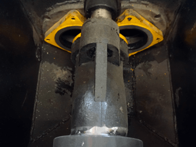 mini concrete pump swing tube valve