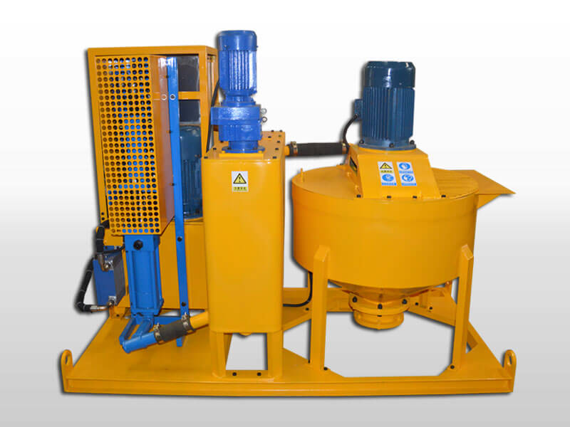 electric grout mixing plant 