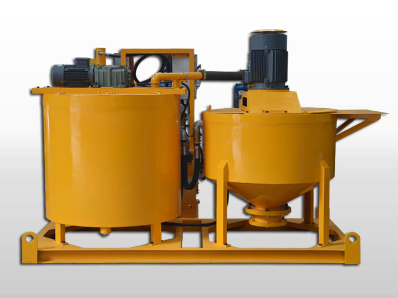 grout mixer agitator pump supplier