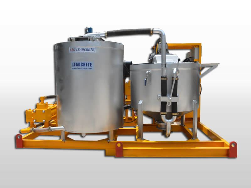 diesel grout mixer and pump