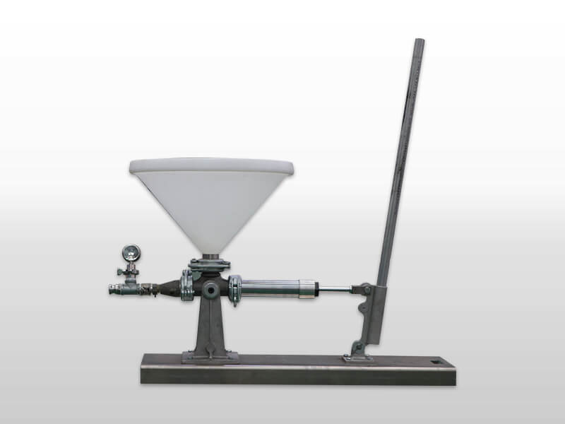 portable manual grout pump