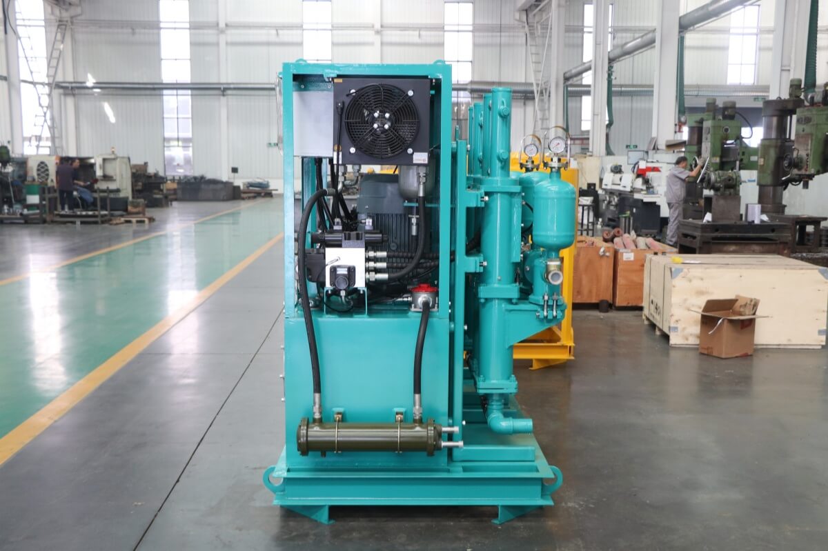 vertical type plunger grout pump