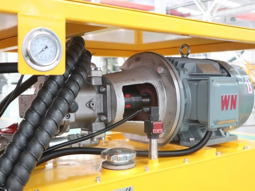 Motor + Gear pump of grout pump for foundation grout