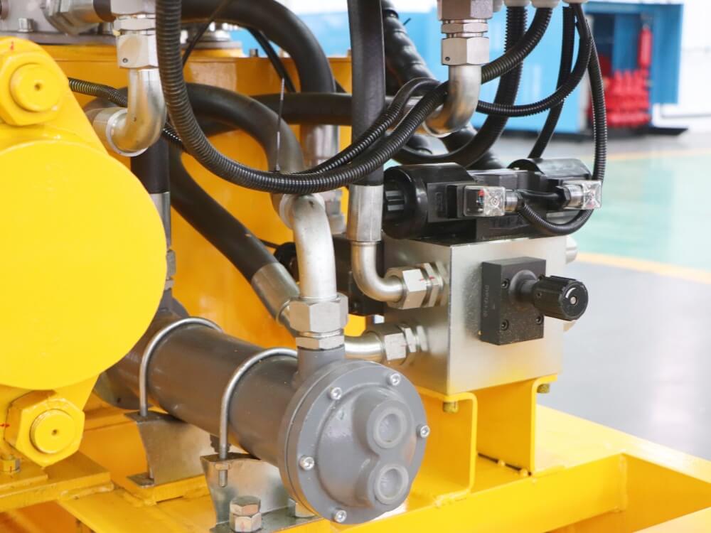 water cooler of grout pump for foundation grout