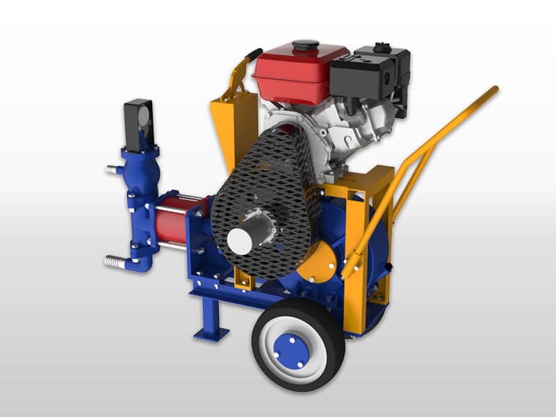 gasoline engine grout pump