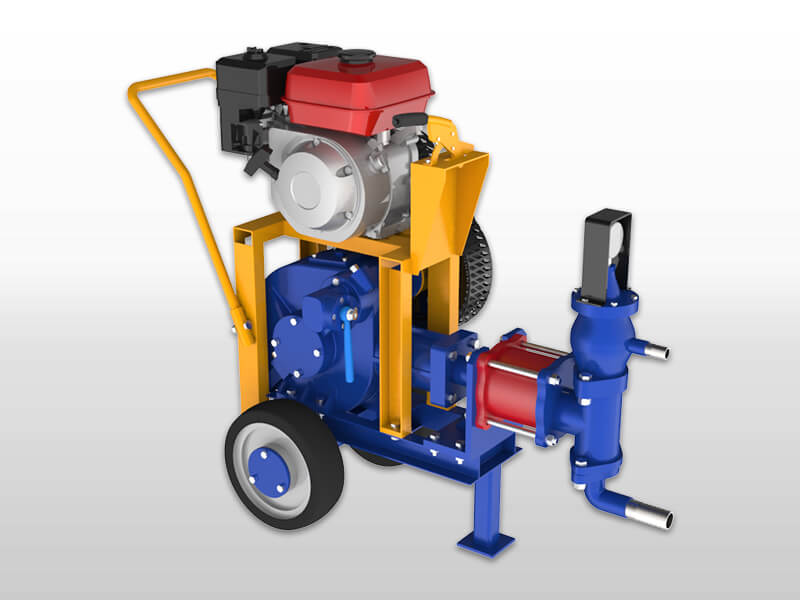 small type gasoline engine grout pump
