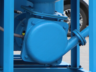 Centrifugal pump of jet grout mixer plant