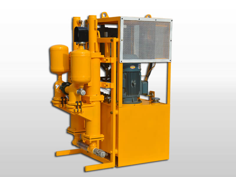 double plunger hydraulic grout pump
