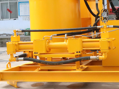 Grout pump of injection grouting system