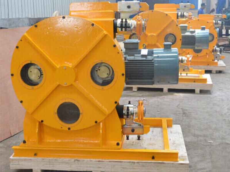 squeeze hose grouting pump