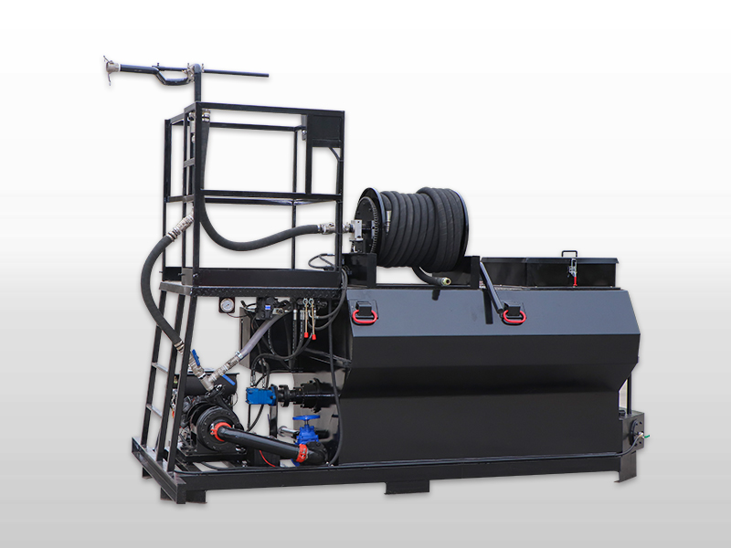 hydroseeder skid unit