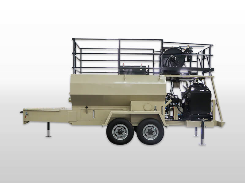 commercial towable hydroseeder