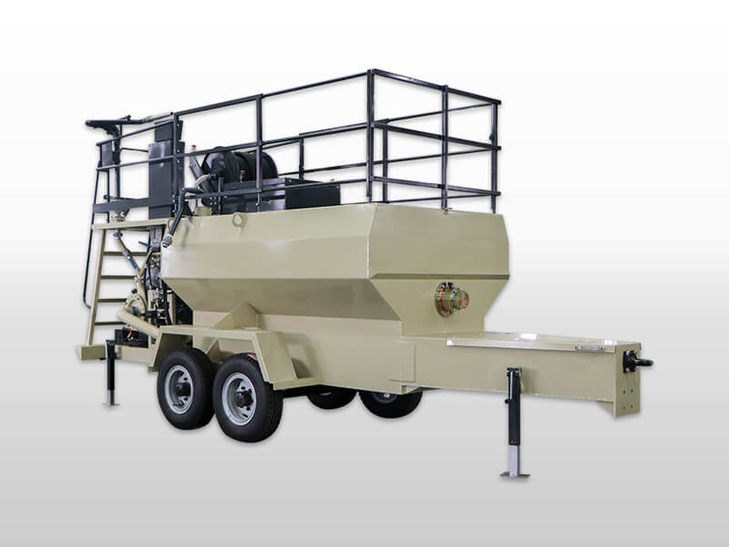 commercial trailer mounted hydroseeder