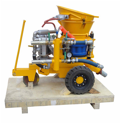 air motor dry mix shotcrete machine