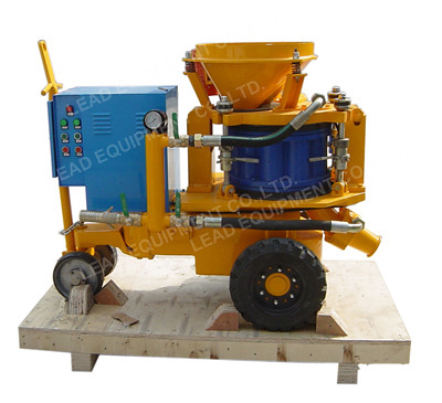 dry mix gunite machine