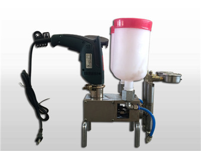 epoxy grout pump