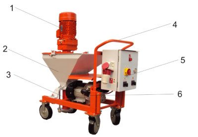 plaster machine