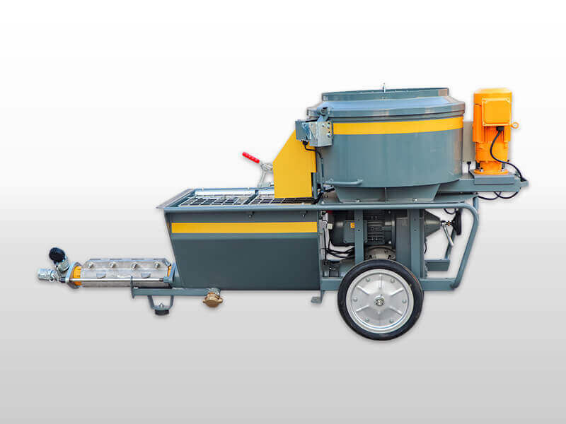 screw pump mortar plastering machine