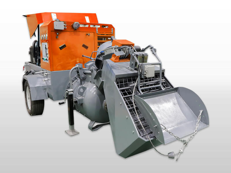 Semi-Dry Mortar Screed Pump