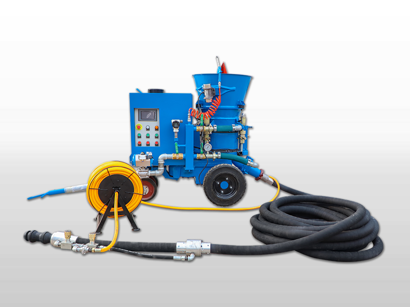 castable shotcrete machine for steel plant