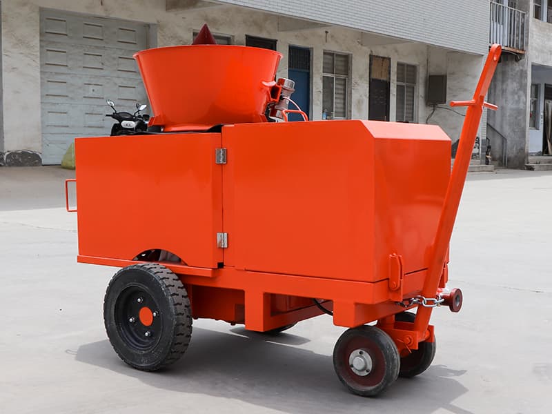 refractory dry gunning machine for hot repair